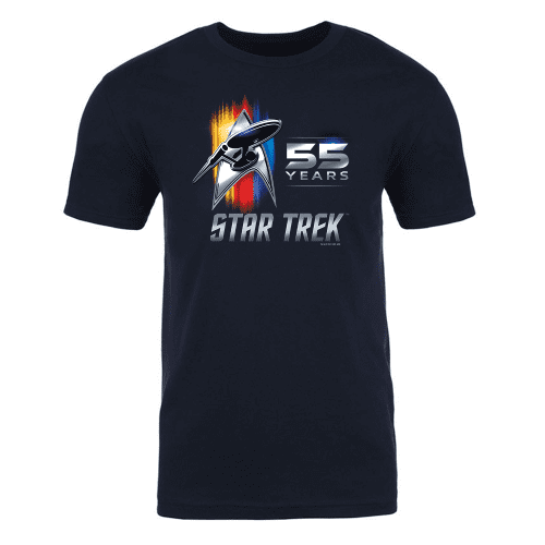 Star Trek 55th Anniversary Adult Short Sleeve T-Shirt