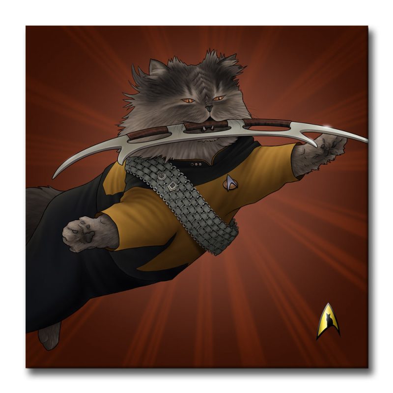 ST Cats Canvas RO 1 worf cat