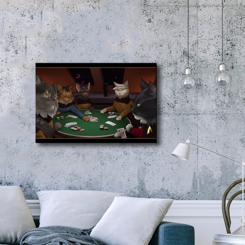 ST Cats Canvas poker cats RO 2