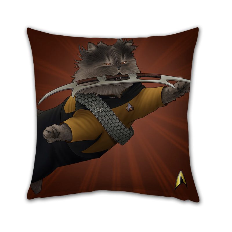 ST Cats Pillow RO 1 worf cat