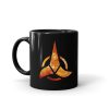 Star Trek: Discovery Klingon Logo Black Mug