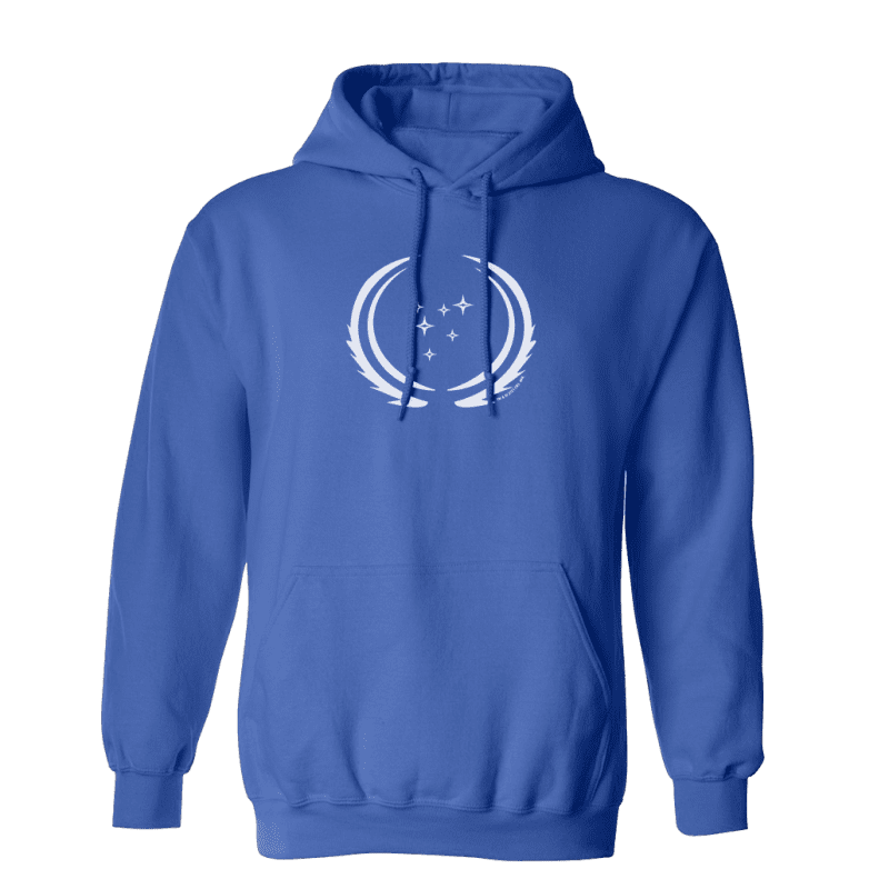 Star Trek: Discovery UFP Flag Fleece Hooded Sweatshirt