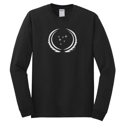 Star Trek: Discovery UFP Flag Adult Long Sleeve T-Shirt