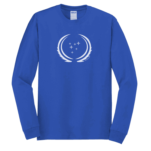 Star Trek: Discovery UFP Flag Adult Long Sleeve T-Shirt