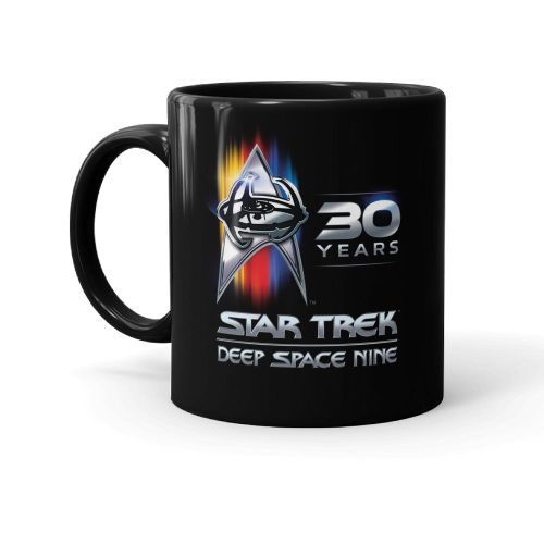 Star Trek: Deep Space Nine 30th Anniversary Black Mug