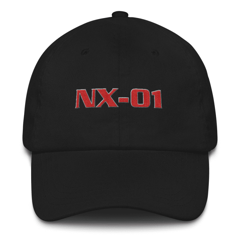 ST E NX01 100377 Embroidered Hat Black MF