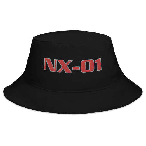 Star Trek: Enterprise NX-01 Embroidered Adult Flexfit Bucket Hat