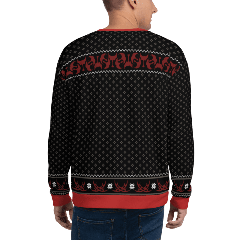 ST K AOPUS Christmas Sweater Mockup Back