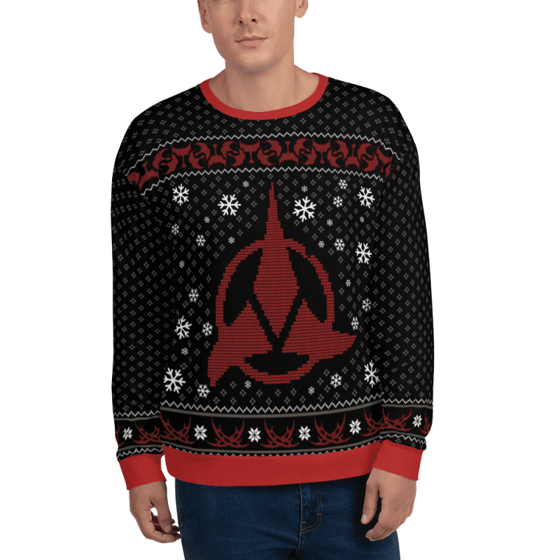 ST K AOPUS Christmas Sweater Mockup Front