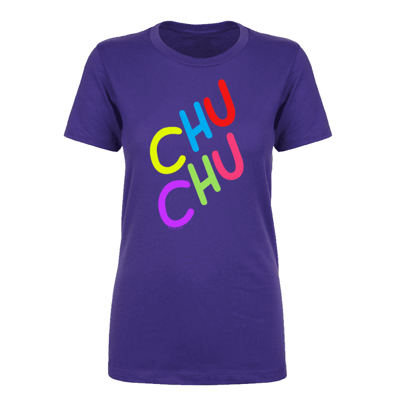 ST LD CCSS Womens ShortSleeve Tshirt Mockup Purple Front