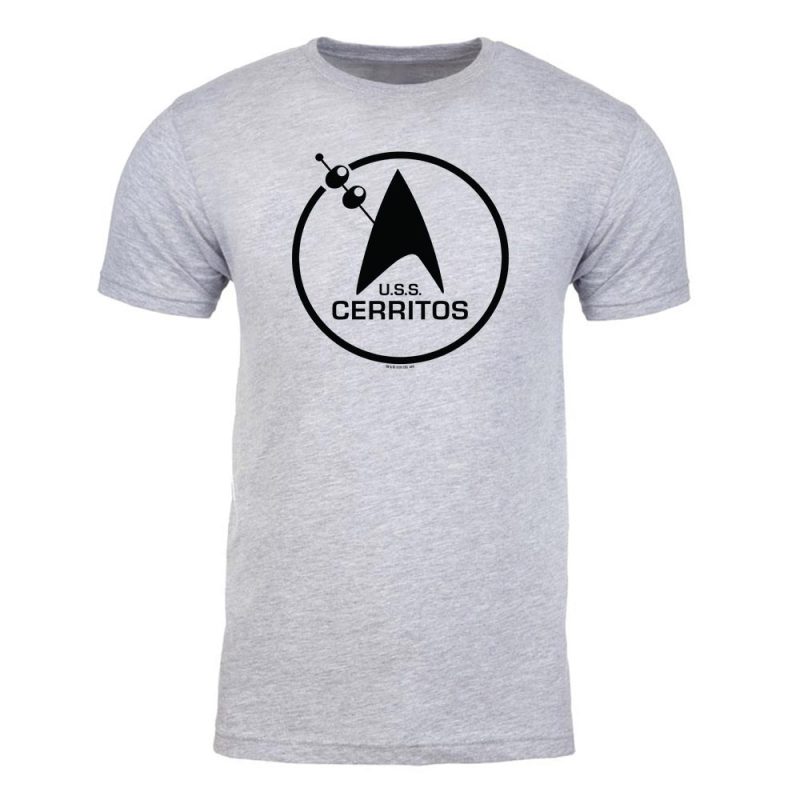 ST LD CERRITOS Adult ShortSleeve Tshirt Mockup HeatherGrey