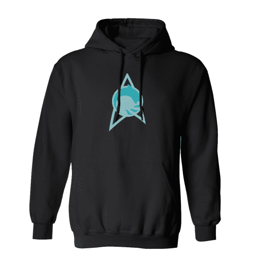 Star Trek: Lower Decks Cetacean Ops Delta Logo Fleece Hooded Sweatshirt