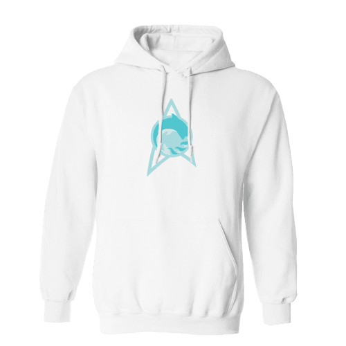 Star Trek: Lower Decks Cetacean Ops Delta Logo Fleece Hooded Sweatshirt