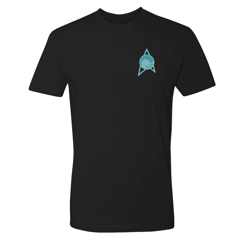 Star Trek: Lower Decks Cetacean Ops Delta Logo Adult Short Sleeve T-Shirt