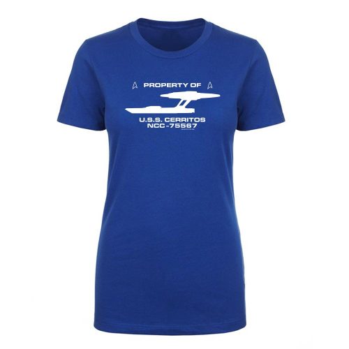 ST LD PROP Womens ShortSleeve Tshirt Mockup Royal