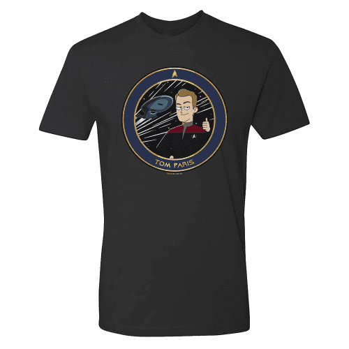 Star Trek: Lower Decks Tom Paris Plate Adult Short Sleeve T-Shirt