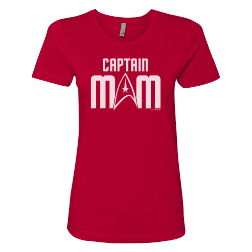 Star Trek: The Original Series Captain Mom Women's Short Sleeve T-Shirt