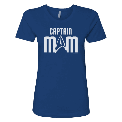 Star Trek: The Original Series Captain Mom Women's Short Sleeve T-Shirt