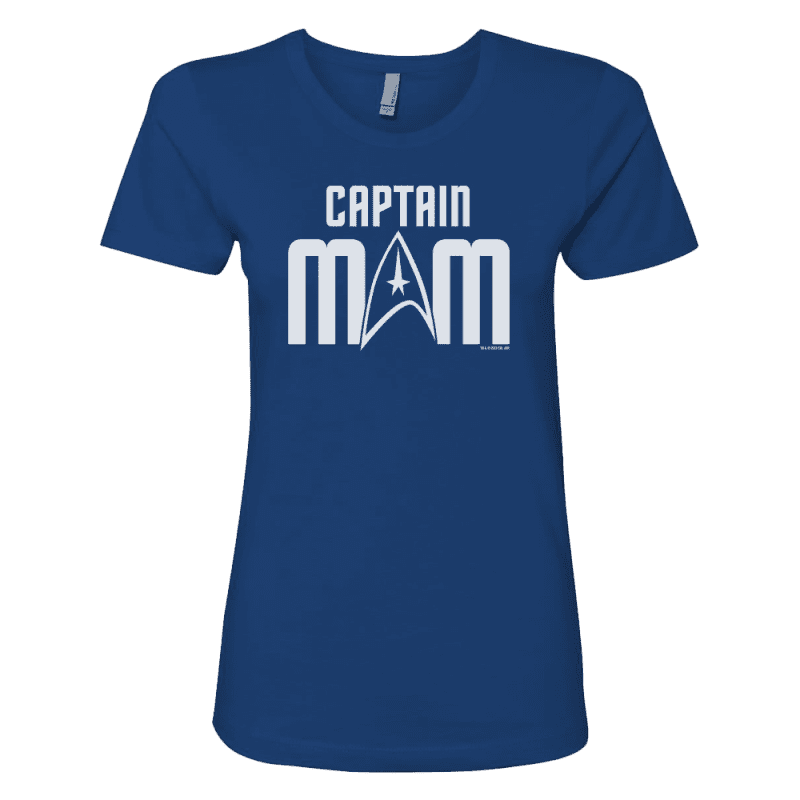 Star Trek: The Original Series Captain Mom Women's Short Sleeve T-Shirt