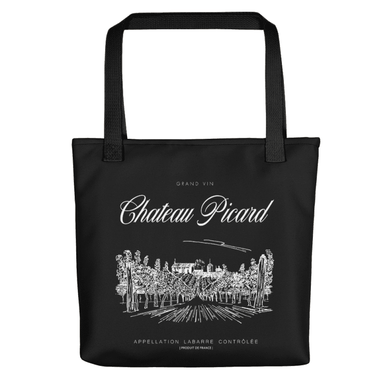 ST P CPlogo Tote Bag Mockup Back Black 1