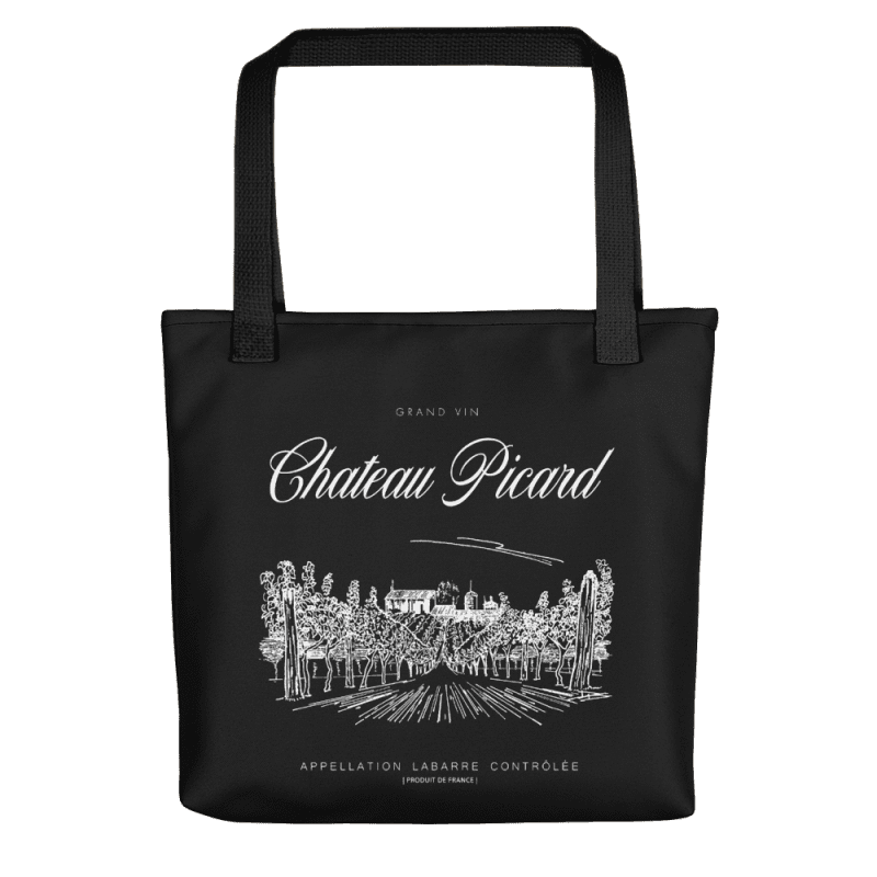 ST P CPlogo Tote Bag Mockup Front Black