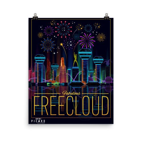 Star Trek: Picard Fabulous Freecloud Premium Satin Poster