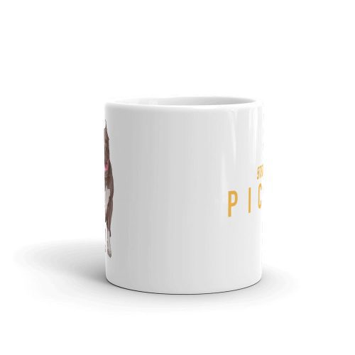 ST P NO1L 11oz White Mug mockup Front