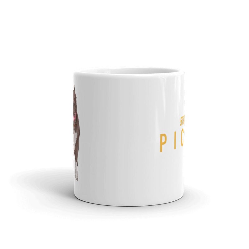 ST P NO1L 11oz White Mug mockup Front