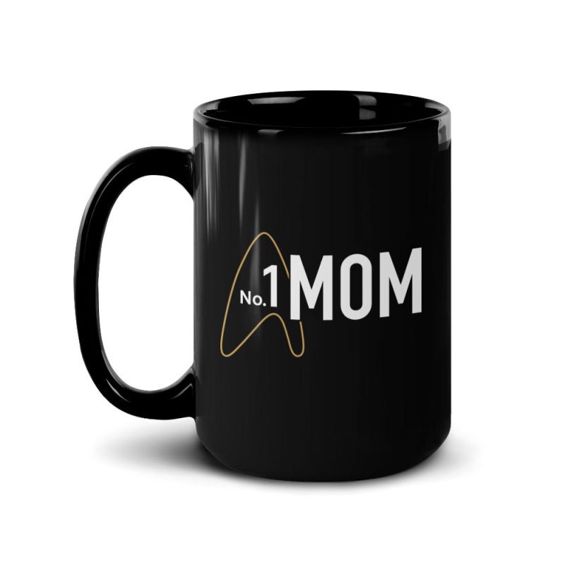 ST P NO1MOMH 15oz Black Mug Mockup Left