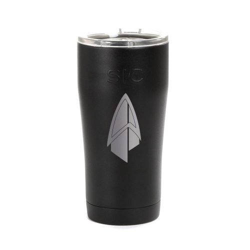 Star Trek: Picard Starfleet Badge Laser Engraved SIC Tumbler