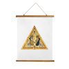 Star Trek: Picard Tarot Card Wall Tapestry with Wooden Hanger