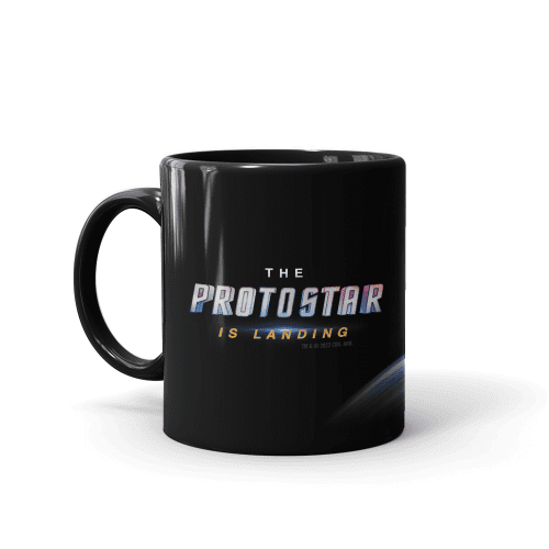 Star Trek: Prodigy The Protostar Is Landing Black Mug