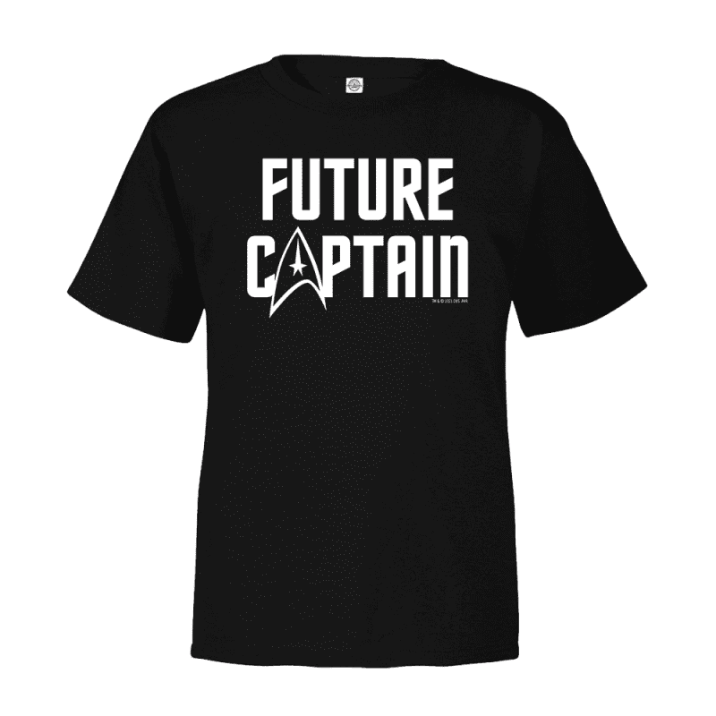 Star Trek: The Original Series Future Captain Toddler Short Sleeve T-Shirt