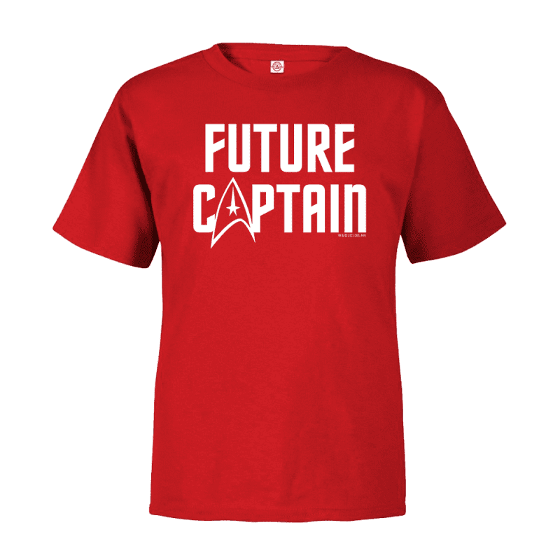 Star Trek: The Original Series Future Captain Toddler Short Sleeve T-Shirt