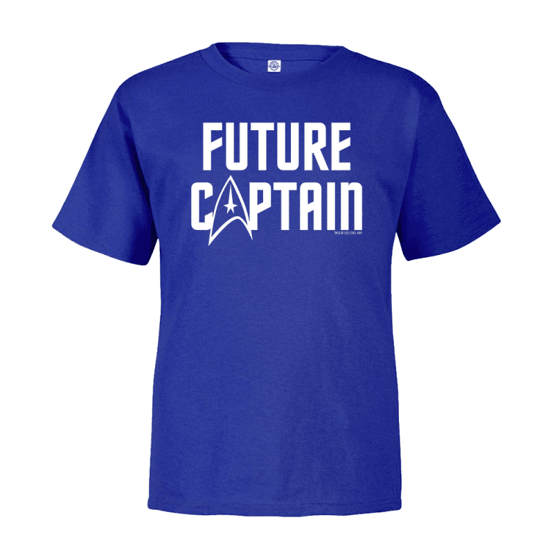 Star Trek: The Original Series Future Captain Toddler Short Sleeve T-Shirt