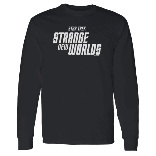 Star Trek: Strange New Worlds Logo Adult Long Sleeve T-Shirt