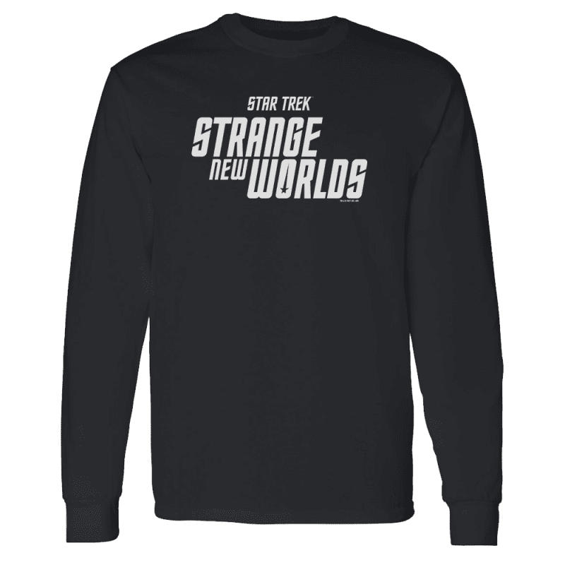 Star Trek: Strange New Worlds Logo Adult Long Sleeve T-Shirt