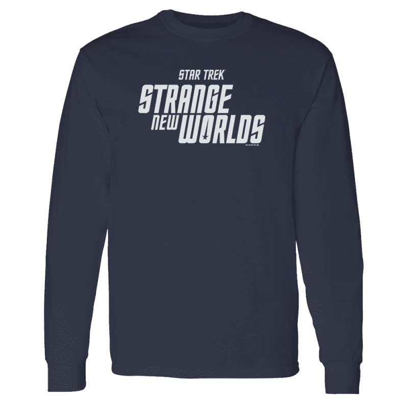 Star Trek: Strange New Worlds Logo Adult Long Sleeve T-Shirt