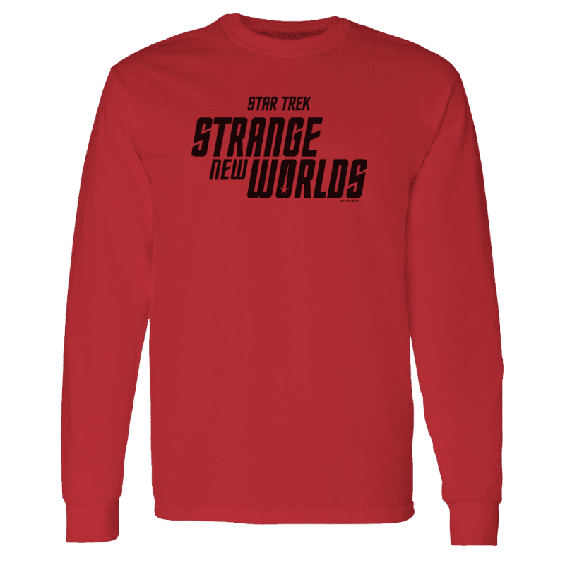 Star Trek: Strange New Worlds Logo Adult Long Sleeve T-Shirt