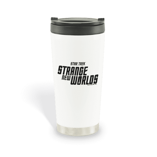 Star Trek: Strange New Worlds Logo 16 oz Stainless Steel Thermal Travel Mug