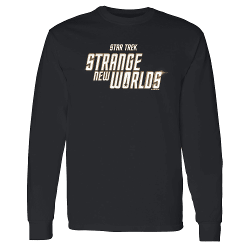 Star Trek: Strange New Worlds Flare Logo Adult Long Sleeve T-Shirt