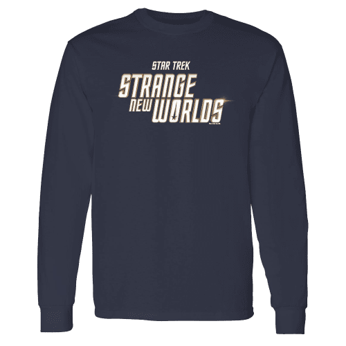 Star Trek: Strange New Worlds Flare Logo Adult Long Sleeve T-Shirt