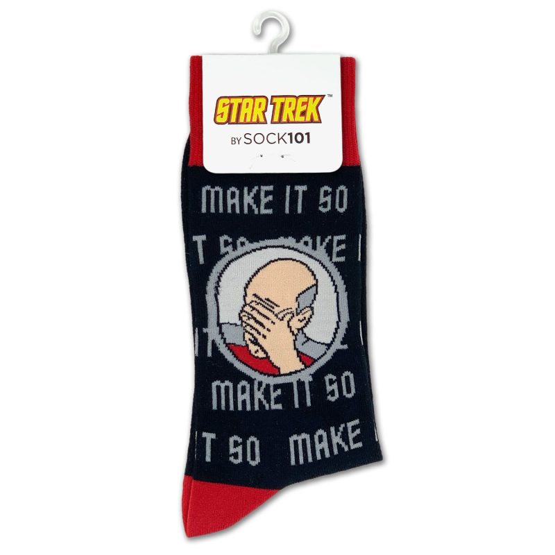 ST Sock101 Merch MakeItSo 1