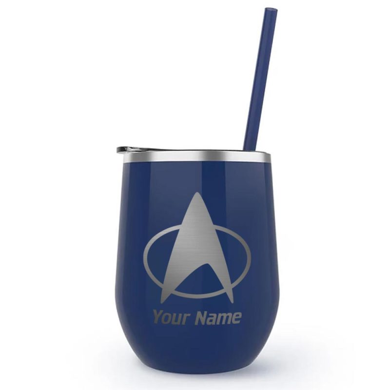 ST TNG D Personalized Wine Tumbler Mockup MidnightBlue