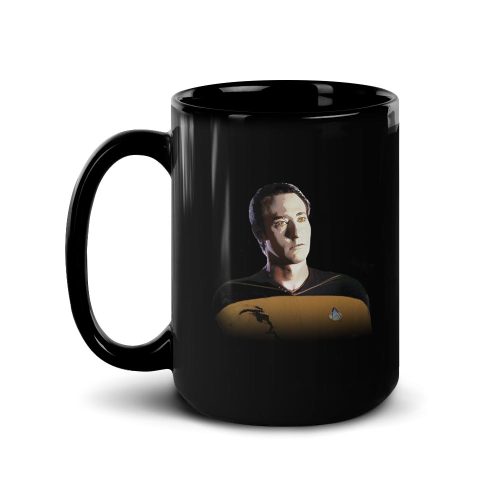 ST TNG DATANPH 15oz Black Mug Mockup Left