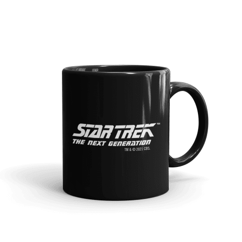 ST TNG Q 100040 11oz BlackMug Right MF