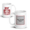 Star Trek: The Original Series Best Mom in the Universe Personalized Photo White Mug