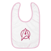 Star Trek: The Original Series Delta Embroidered Baby Bib