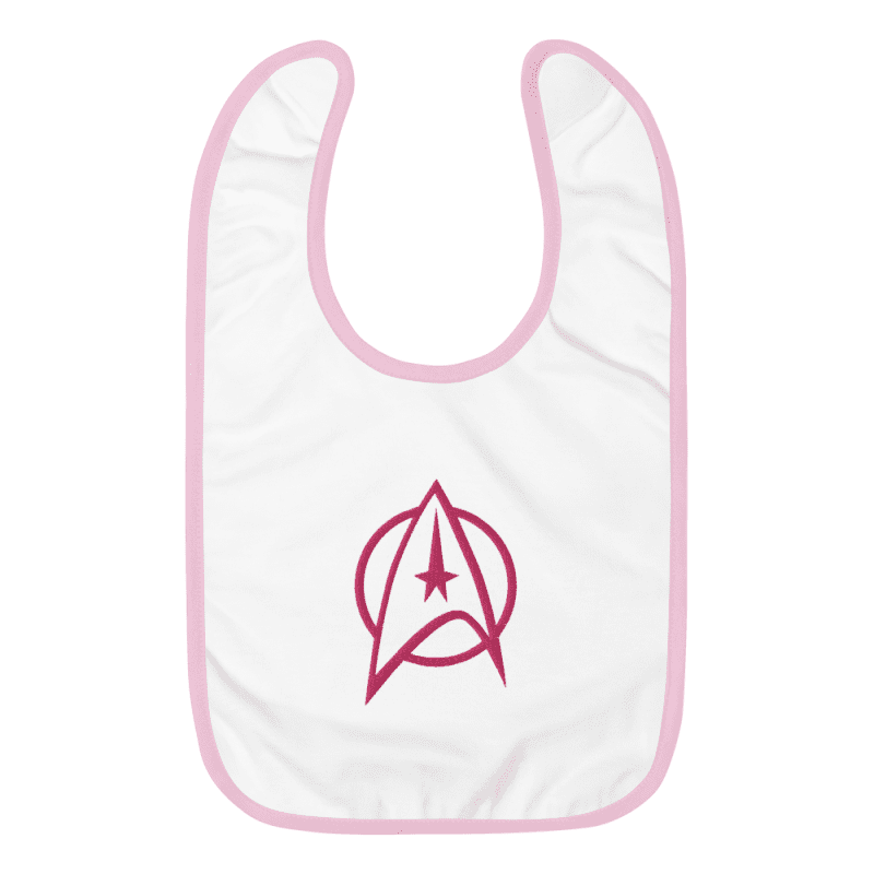 Star Trek: The Original Series Delta Embroidered Baby Bib