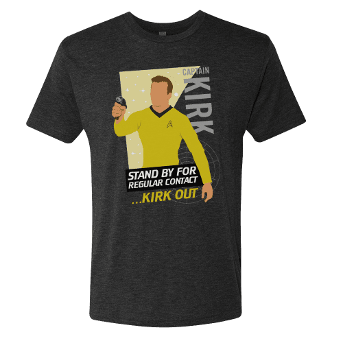 Star Trek: The Original Series Kirk Men's Tri-Blend T-Shirt